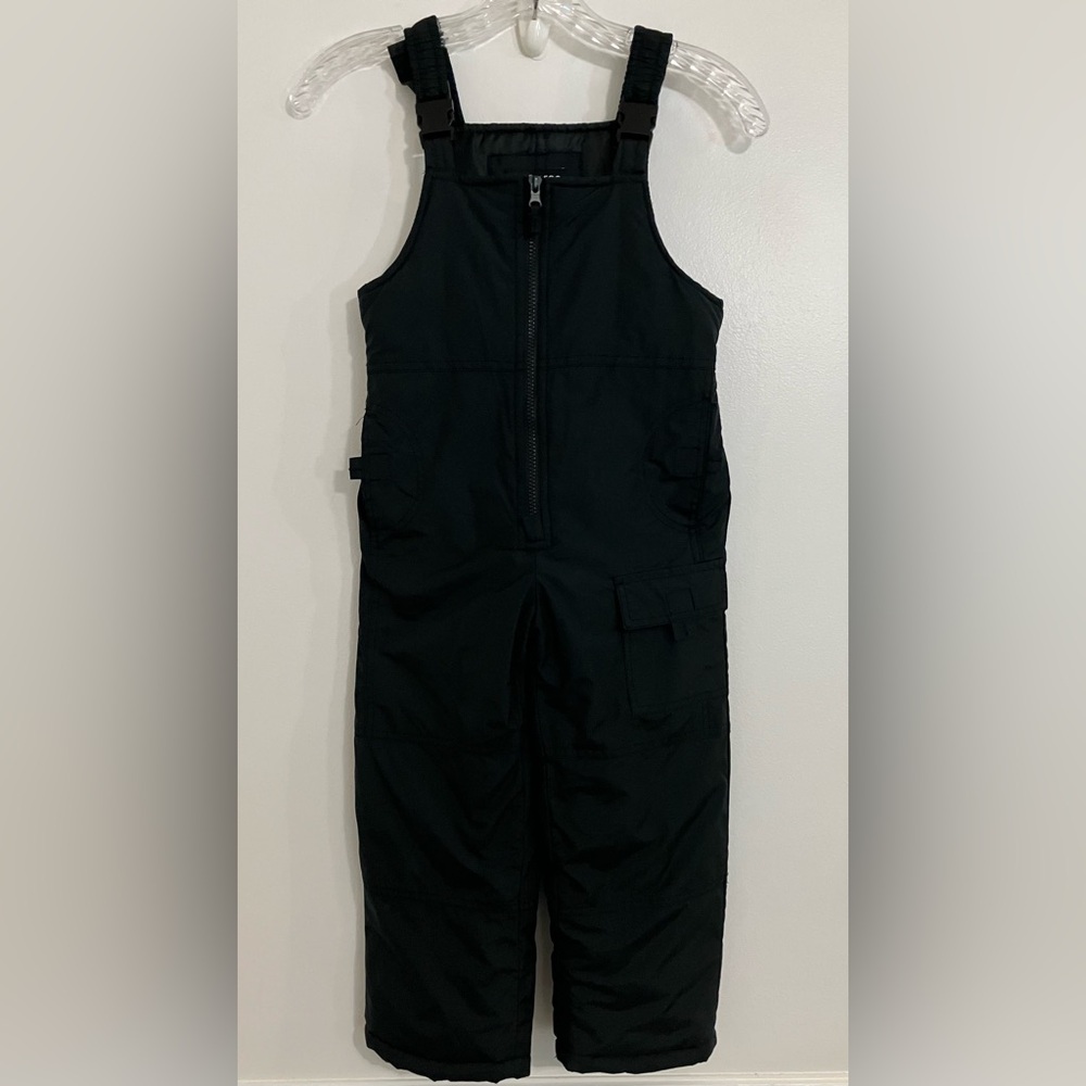 London Fog Black Kids Overalls